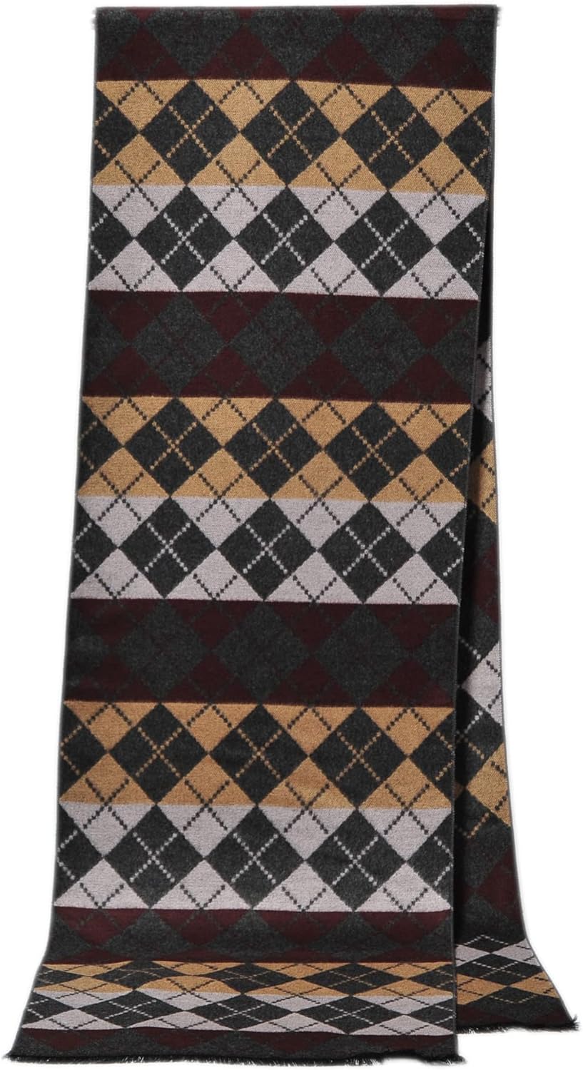 EP Mode Men's Winter Scarf, Cashmere Feel, Super Soft & Warm - Image 4